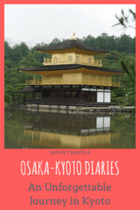Osaka-Kyoto Diaries
