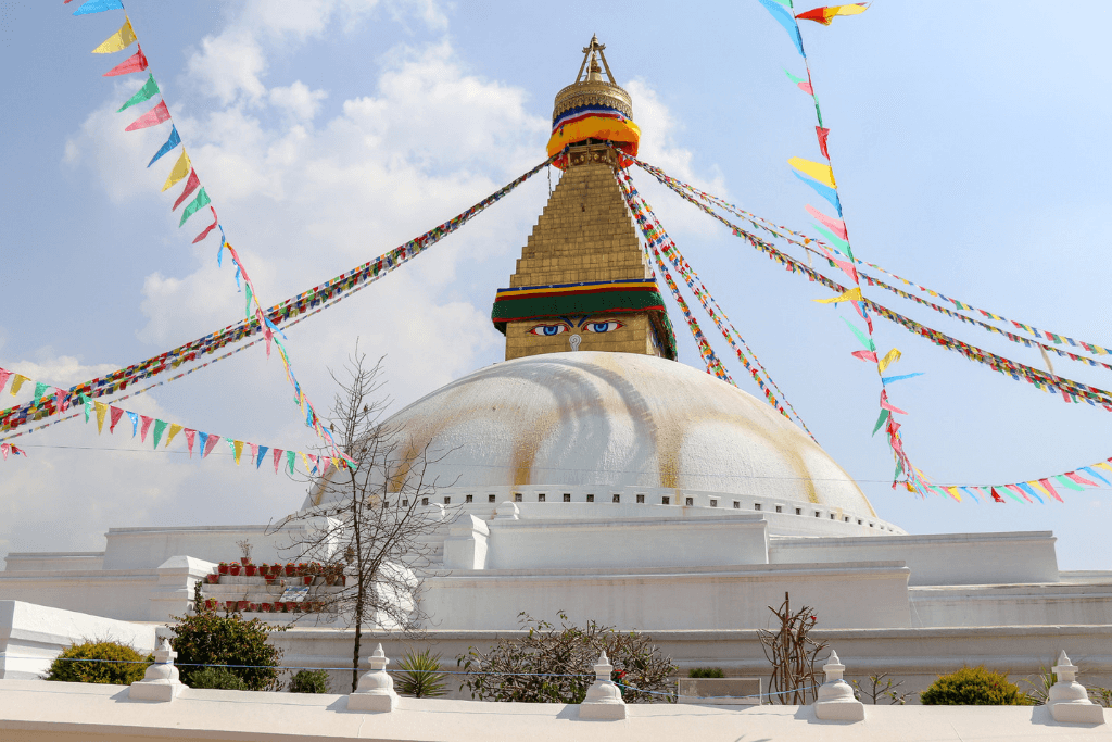 Bouddha Stupa.