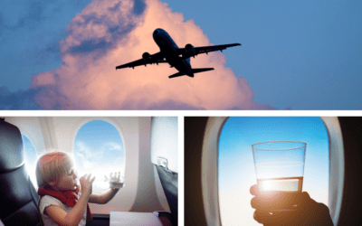 The Best Ways to Stay Hydrated on a Long Flight!